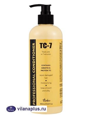 TC-7 Восстанавливающий Кондиционер для сильно поврежденных волос ПРОТЕИНОВЫЙ с кератином, 500 мл. 486681