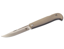 Нож складной Fin-track AUS-10 G10 Tan