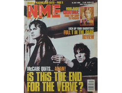 NME Magazine 18 July 1998 The Verve, Catatonia Cover Иностранные музыкальные журналы, Intpressshop