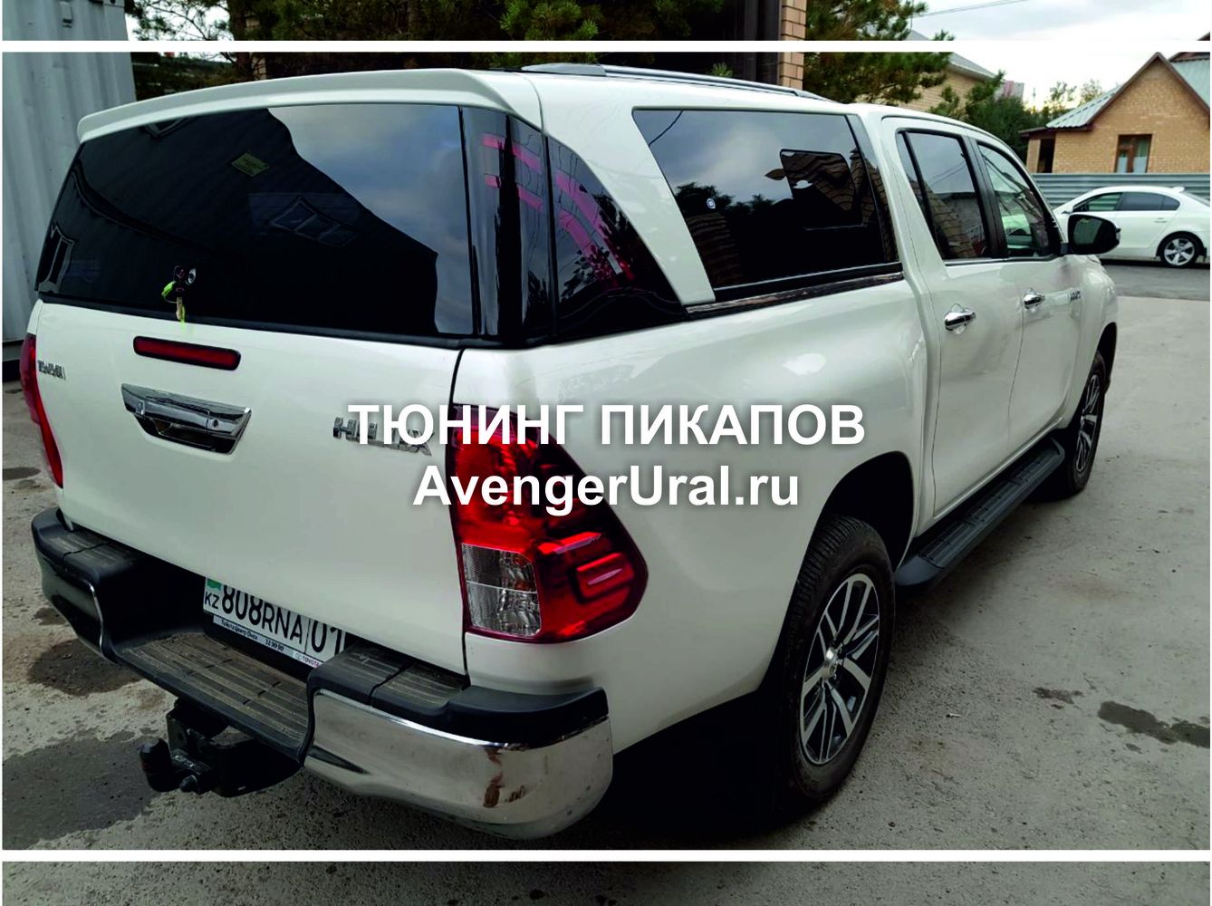 Кунг Sammitr TL1 на Toyota Hilux Revo 2015-2016-2017-2018- от AvengerUral.ru