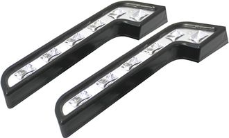 Светодиодные дневные ходовые огни " LED", 12В/3,8Вт, AUTOSTANDART Светодиодные дневные ходовые огни " LED", 12В/3,8Вт, AUTOSTANDART