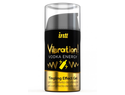 VIB0003 Жидкий интимный гель с эффектом вибрации Vodka INTT