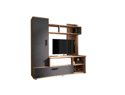 Гостиная "Мини" (Графит\дуб крафт)