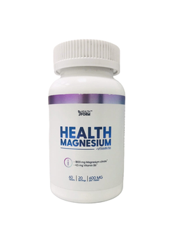 МАГНИЙ +витамин В6 (60 таблеток) HEALTH FORM