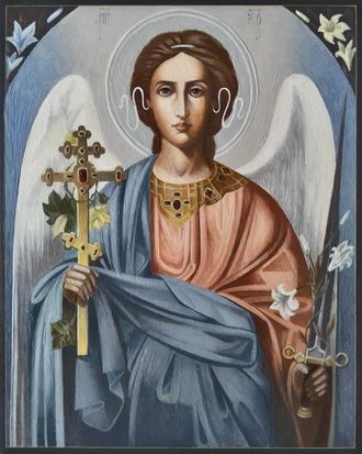 Образ Святого Ангела-Хранителя.  Формат иконы: 13х16см.
