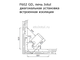 Установка печи Jotul F602 GD диагонально в угол к негорючим стенам, какие отступы