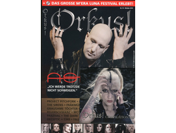 Orkus Magazine October 2014 ASP Cover, Gothic Rock, Немецкие журналы в Москве, Intpressshop