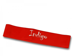 Эспандер лента замкнутая Indigo Medium 46*5*0.005cм красный