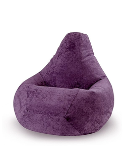 Кресло мешок груша Boss Spike-violet