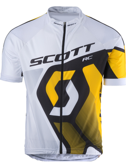 Веломайка Scott RC Pro короткий рукав white/yell 221535