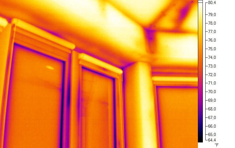 Проведение тепловизионного обследования квартиры в жилом доме