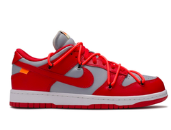 Nike SB Dunk Low Lthr red (красные)