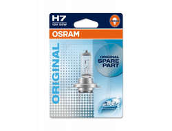 Лампа стандарт Osram H7 12V (55W)  в блистере 1 шт.
