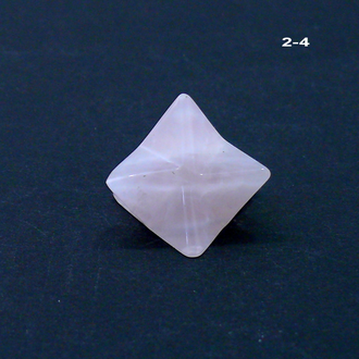 Меркаба - розовый кварц №2-4: без 1 шипа - 32*26мм*23*20мм