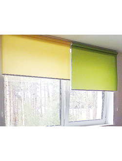 Рулонные жалюзи с электроприводом Drive и с механическим управлением на заказ в Воронеже