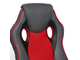 Кресло компьютерное RACER GT new кож/зам/ткань, металлик/красный