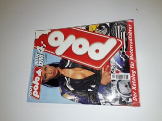 Большой каталог мото товаров POLO германия. 2001 год.