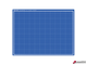 Коврик (мат) для резки BRAUBERG EXTRA 5-слойный, А2 (600×450 мм), двусторонний, толщина 3 мм, синий. 237176