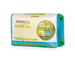 Мыло 5 даров Священной коровы Panchgavya Kanti Patanjali, 75 гр