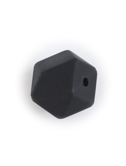 Силиконовый многогранник 17 мм Черный