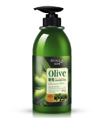 BIOAQUA Olive Шампунь с Оливой (против перхоти), 400 мл. 780023