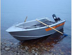 Алюминиевая лодка Wellboat-42NexT