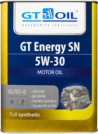 МАСЛО МОТОРНОЕ GT OIL ENERGY SN 5W-30 4л