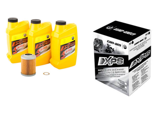 Набор замены масла BRP XPS 703500905 для 4-х такт. (синтетика) (0W40) (К-кт 3 литра масла, масляный фильтр, кольцо)