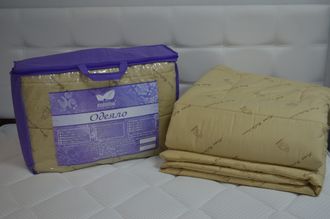 Одеяло шерсть верблюжья 1,5-спальное (ТИК х/б)