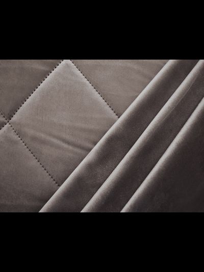 Бархатная ткань для штор коричневая