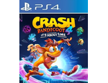 Crash Bandicoot 4: Это Вопрос Времени (цифр версия PS4 напрокат) RUS 1-4 игрока