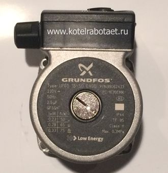 НАСОС ЦИРКУЛЯЦИОННЫЙ  GRUNDFOS ГАЗОВОГО КОТЛА BAXI ECO FOUR,LUNA-3,LUNA-3 COMFORT, NUVOLA,MAIN  БЕЗ ЗАДНЕЙ КРЫШКИ