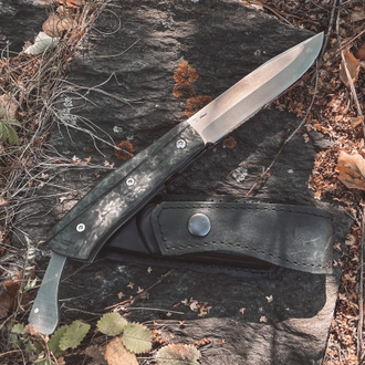 Складной нож Wild West (сталь Elmax, карбон)