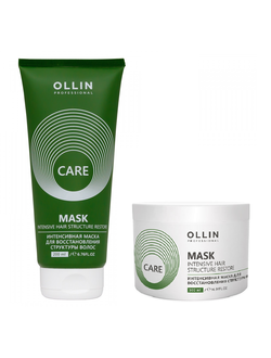 OLLIN PROFESSIONAL - Интенсивная маска для восстановления структуры волос Ollin restore intensive mask