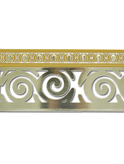 "Завиток", декоративная планка для потолочных карнизов