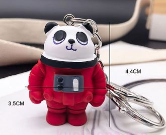 Брелок &quot; Панда космонавт&quot; размер игрушки 3,5 х 4,4 см