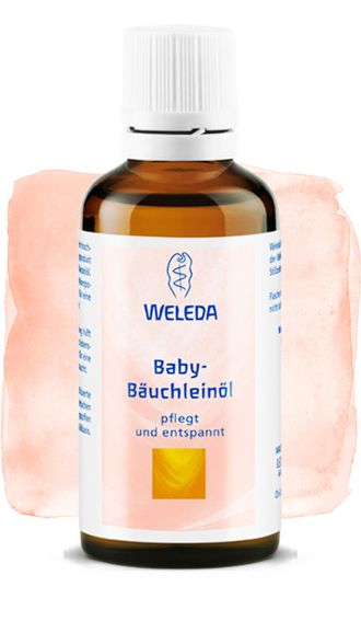 Weleda - Масло для массажа животика младенцев, 50 мл