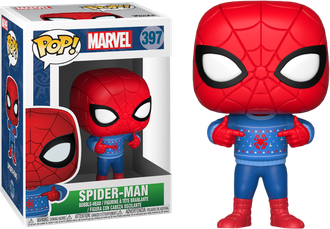 Фигурка Funko Bobble: Marvel: Holiday: Spider-Man Christmas Ugly Sweater