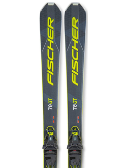 Горные лыжи FISCHER RC ONE 78 GT TPR с креплениями RSW 10 PR P09521V