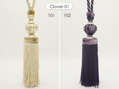 Clover 01 , серия Delisious Decor, 92 см. Роскошная кисть-подхват для портьер