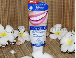 Зубная паста "SPARKLE" - Fresh White - отзывы, купить, отбеливающая