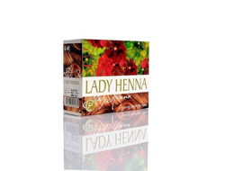 Краска для волос на основе хны Lady Henna «Светло-коричневая», 60 гр