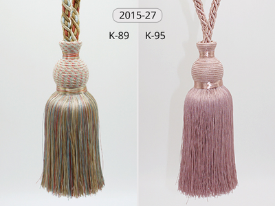 Арт. 2015-27 NEW. Небольшая кисть для портьер мелким оптом, 66 см