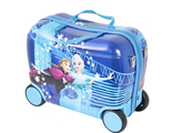 Детский чемодан на 4 колесах Frozen Disney blue / Холодное сердце Дисней синий - 3