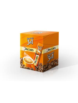 Кофе порционный растворимый Jacobs 3 в 1 Классика