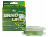 Шнур плетеный Kaida Braid Line зеленый 135м 0,25