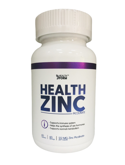 ZINC PICOLINATE 122 MG (60 капсул) HEALTH FORM