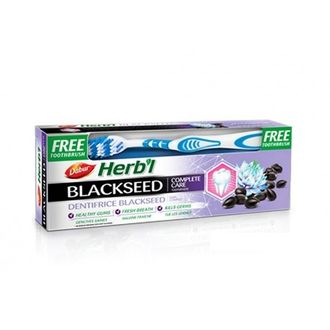 Зубная паста с семенами черного тмина "Комплексная защита" Dabur Herb'l Black Seed, 150 гр