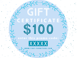 Gift certificate ($50, $100, $200, $500)