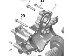 Корпус редуктора Оригинал BRP 420686205 420684775 для BRP Can-Am (Gear Housing Ass'y )